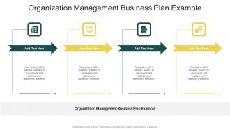 Organization Management Business Plan Example In Powerpoint And Google Slides Cpb