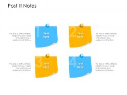 Organization management post it notes audience editable ppt powerpoint presentation slides tips
