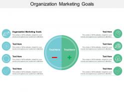Organization marketing goals ppt powerpoint presentation inspiration icons cpb