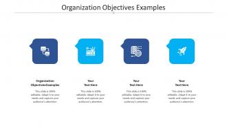 Organization objectives examples ppt powerpoint presentation outline examples cpb