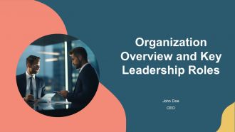 Organization Overview And Key Leadership Roles PPT PowerPoint AT