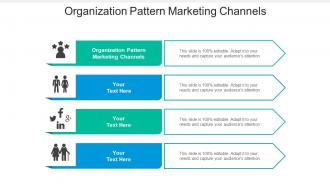 Organization pattern marketing channels ppt powerpoint presentation pictures good cpb