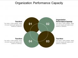 Organization performance capacity ppt powerpoint presentation visual aids gallery cpb