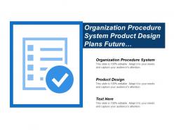 Organization procedure system product design plans future workforce capacities