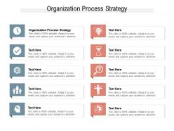 Organization process strategy ppt powerpoint presentation portfolio grid cpb