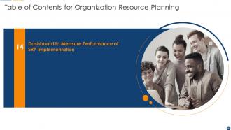 Organization Resource Planning Powerpoint Presentation Slides