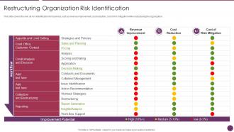 Organization Risk Identification Company Reorganization Process Restructuring