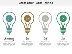 Organization sales training ppt powerpoint presentation gallery infographic template cpb