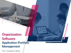 Organization software application portfolio management powerpoint presentation slides