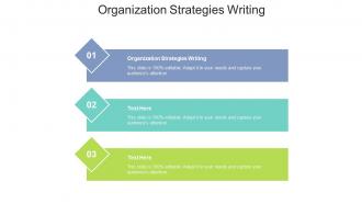 Organization strategies writing ppt powerpoint presentation ideas guidelines cpb