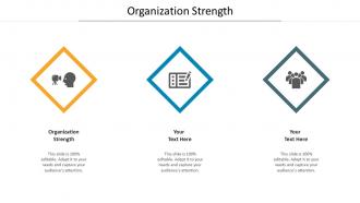 Organization strength ppt powerpoint presentation pictures brochure cpb