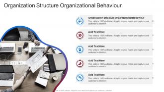 Organization Structure Organizational Behaviour In Powerpoint And Google Slides Cpb