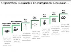 Organization sustainable encouragement discussion building corporate protection opportunities