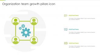 Organization Team Growth Pillars Icon