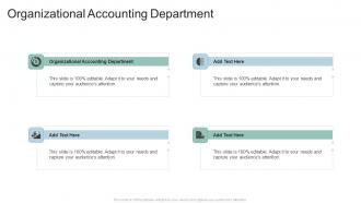 Organizational Accounting Department In Powerpoint And Google Slides Cpb