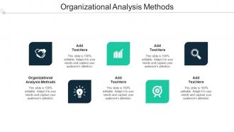 Organizational Analysis Methods Ppt Powerpoint Presentation Model Picture Cpb