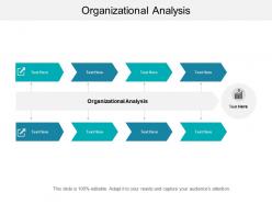 Organizational analysis ppt powerpoint presentation professional design cpb