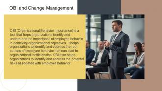 Organizational Behavior Importance powerpoint presentation and google slides ICP Impressive Content Ready