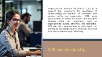 Organizational Behavior Importance powerpoint presentation and google slides ICP Interactive Content Ready