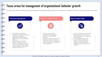 Organizational Behavior Management Powerpoint Presentation Slides Image Impactful