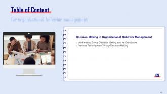 Organizational Behavior Management Powerpoint Presentation Slides Idea Downloadable