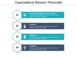 Organizational behavior personality ppt powerpoint presentation tips cpb