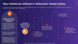 Organizational Behavior Theory Key Initiatives Utilized In Behaviour Based Safety
