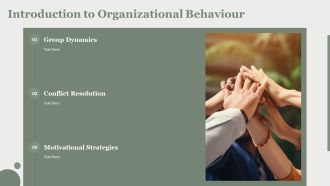 Organizational Behaviour Characteristics Explained PPT Example AT Image Engaging
