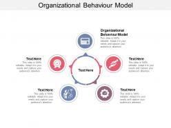 Organizational behaviour model ppt powerpoint presentation styles good cpb