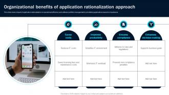 Organizational Benefits Of Application Rationalization Approach