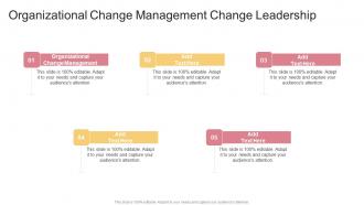 Organizational Change Management Change Leadership In Powerpoint And Google Slides Cpb
