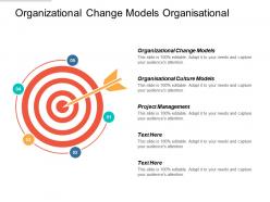 Organizational change models organisational culture models project management cpb