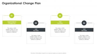 Organizational Change Plan In Powerpoint And Google Slides Cpb