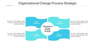 Organizational change process strategic ppt powerpoint presentation ideas inspiration cpb