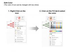 Organizational chart flow chart multilevel chart segment chart ppt icons graphics