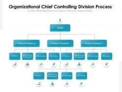 Organizational chief controlling division process