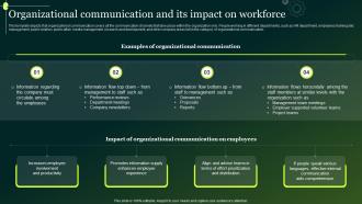 Organizational Communication And Its Impact On Workforce Crisis Communication