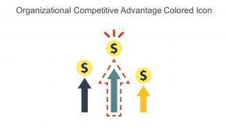 Organizational Competitive Advantage Colored Icon In Powerpoint Pptx Png And Editable Eps Format