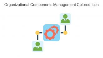 Organizational Components Management Colored Icon In Powerpoint Pptx Png And Editable Eps Format