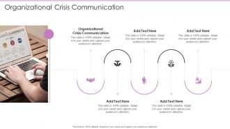 Organizational Crisis Communication In Powerpoint And Google Slides Cpb