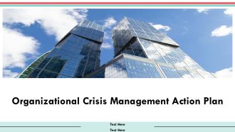Organizational Crisis Management Action Plan PPT Mockup AT