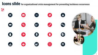 Organizational Crisis Management For Preventing Incidence Occurrence Powerpoint Presentation Slides Good Pre-designed