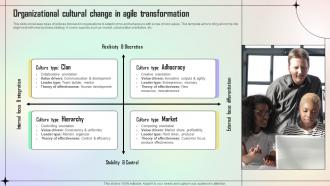 Organizational Cultural Change In Agile Transformation