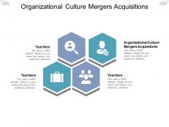 Organizational culture mergers acquisitions ppt powerpoint styles cpb