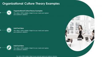 Organizational Culture Theory Examples In Powerpoint And Google Slides Cpb