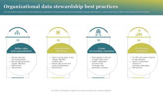 Organizational Data Stewardship Best Practices