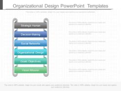 Organizational Design Powerpoint Templates