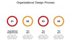 Organizational design process ppt powerpoint presentation file maker cpb