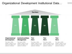 Organizational development institutional data management product engineering
