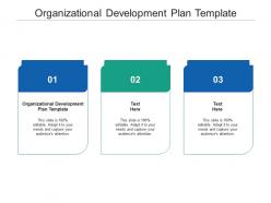 Organizational development plan template ppt powerpoint presentation show design inspiration cpb